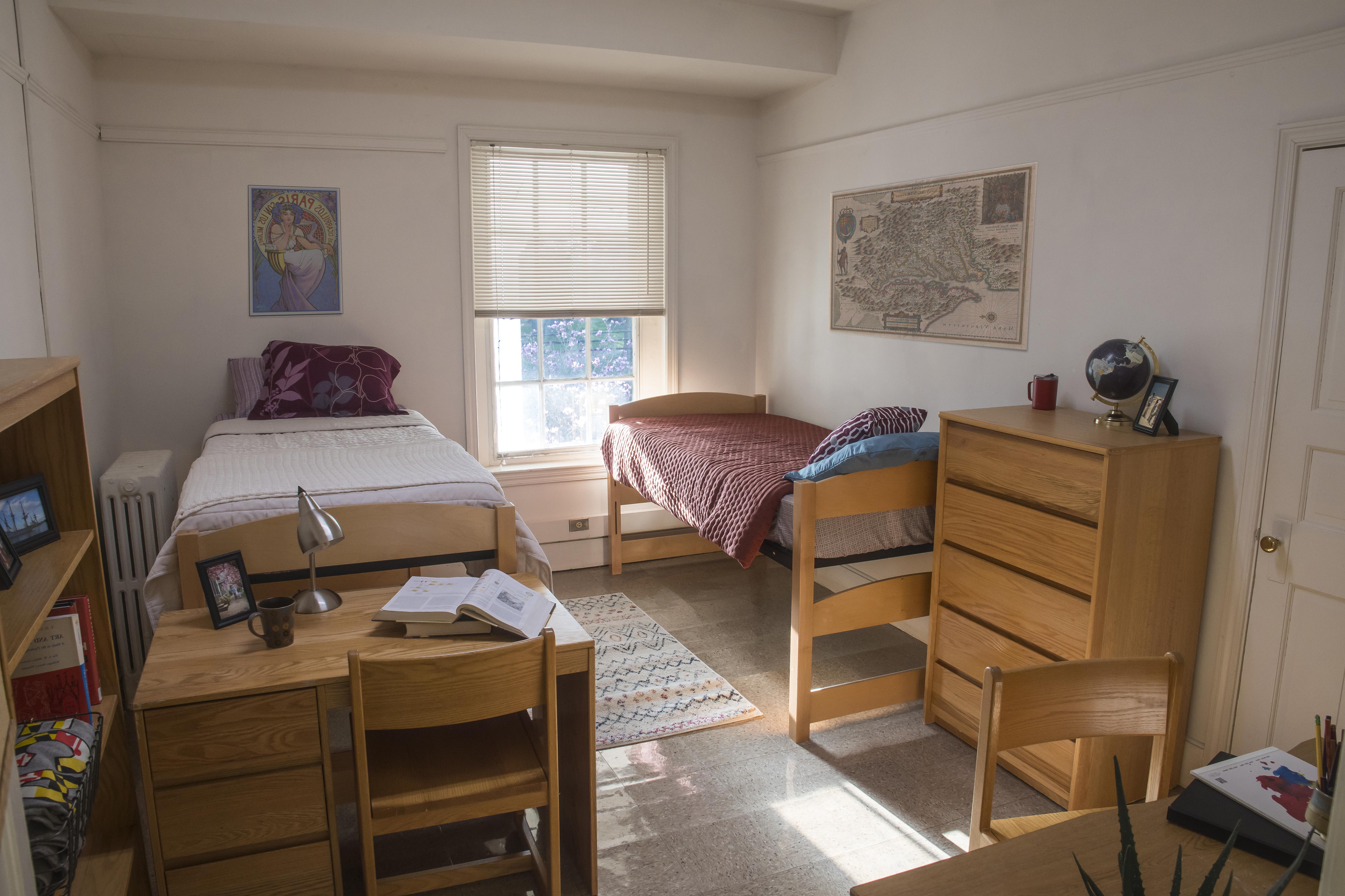 female dorm room
